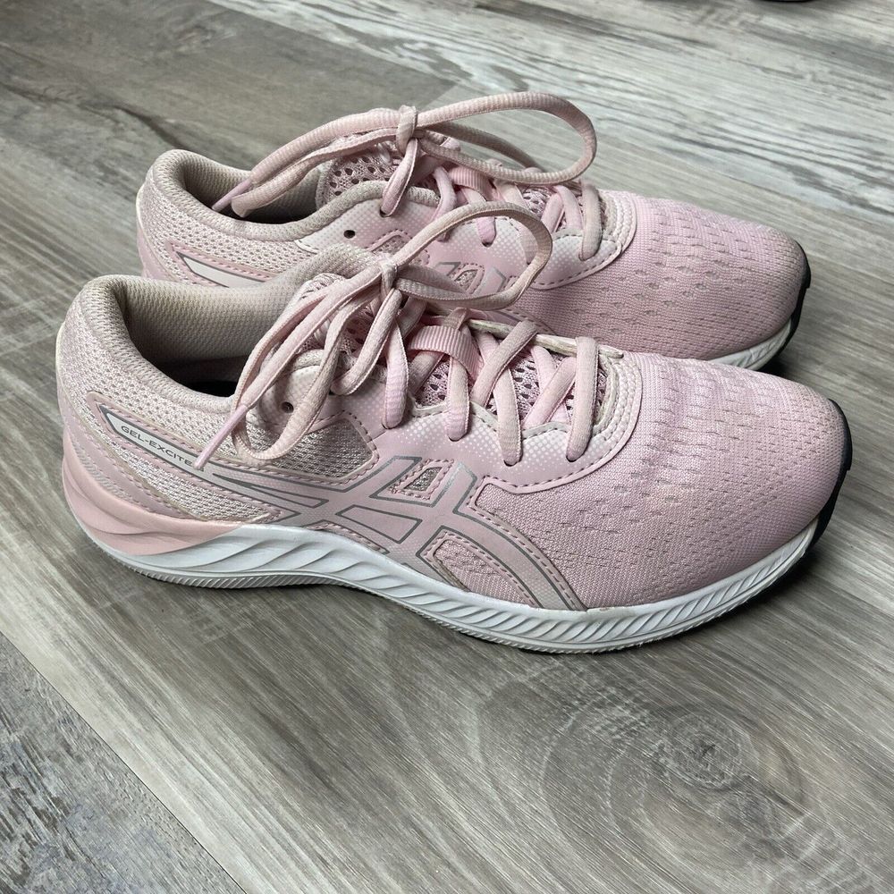 Asics Women's Soft Pink Athletic Shoes